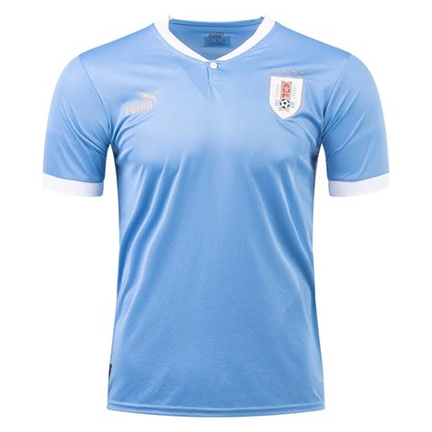 Uruguay 2022 World Cup Home Jersey - Soccer Jerseys, Shirts & Shorts ...