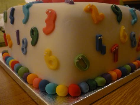 Eat Cakes by Susan: Numberjacks Birthday Cake