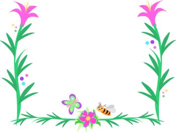 7 images of flower borders clip art free printable free – Clipartix