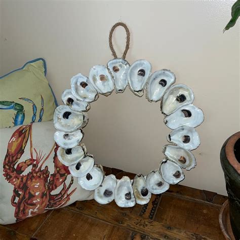 Oyster Shell Wreath - Etsy