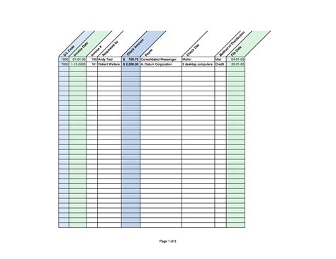 38 Perfect General Ledger Templates [Excel, Word] ᐅ TemplateLab