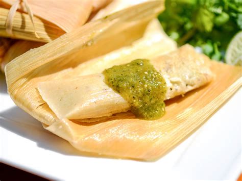 Tamales With Green Chili and Pork Recipe