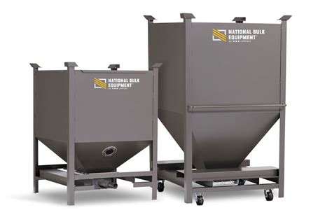 Portable Surge Bins & Material Hoppers | National Bulk Equipment