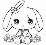 Coloring Pages Of Cute Bunnies sketch template