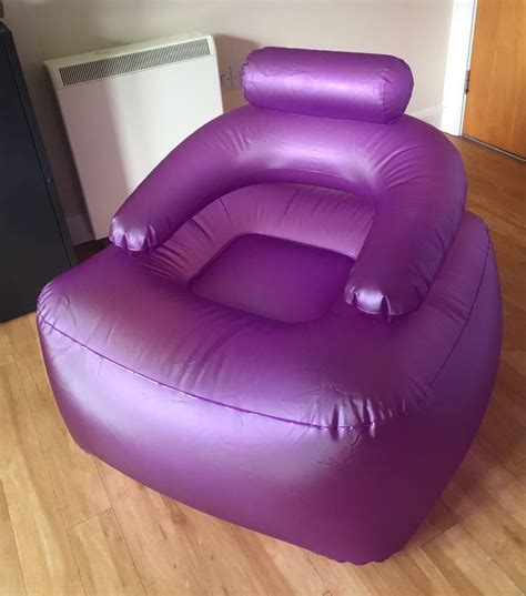 Inflatable Armchair, Adult Size, Purple | in Birmingham City Centre, West Midlands | Gumtree