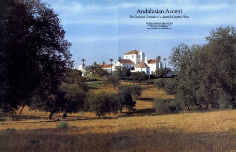 Andalusian Accent | Architectural Digest | MAY 1985