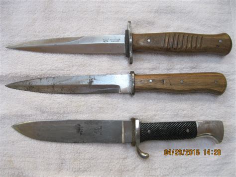 Three German Knives