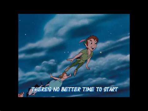 Peter Pan, You can fly (Lyrics) - YouTube