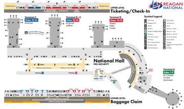 Map Of Reagan National Airport - Map Of Stoney Lake