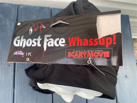 Scream Ghostface Scary Movie Whassup! Tongue Stoned Mask New! Ghost Face 2022 | #4571235142