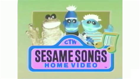 Sesame Songs Home Video Intro in G Major - YouTube