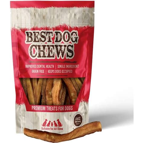 Best Dog Chews- Premium Jumbo Bully Sticks - 12 inch(3 Count) 56-75g- Natural and Delicious Dog ...