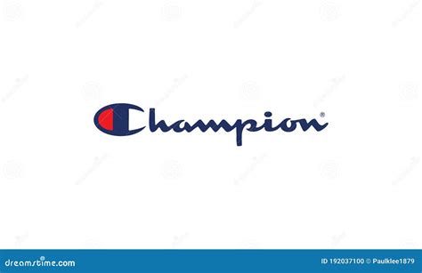 Champion Logo Vector Illustration on White Background Editorial Image ...