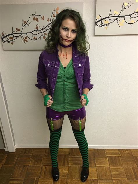 Female joker costume diy #joker #femalejoker #diy | Female joker costume, Diy joker costume ...