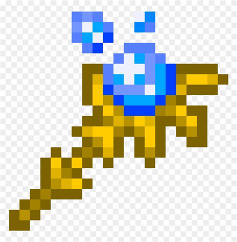 Terraria Stardust Dragon Staff Clipart (#1530488) - PikPng