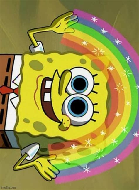 Spongebob Rainbow Wallpaper