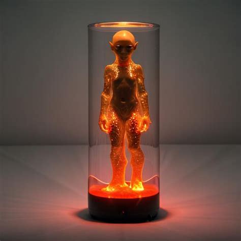 Lava lamp alien