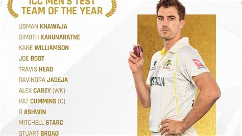 Australia dominate ICC Test Team of the Year 2023 | Cricket News ...