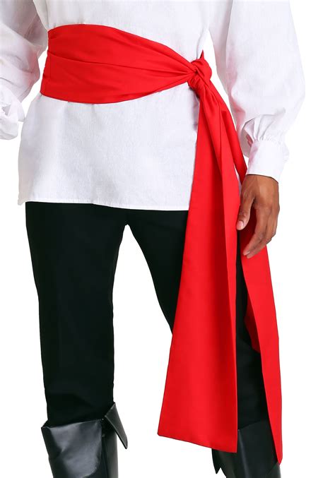 Red Pirate Sash - Pirate Costume Accessory