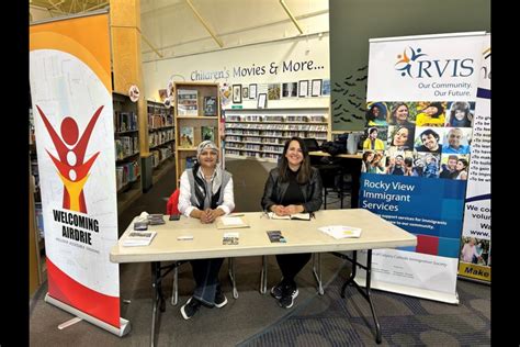 GALLERY: Airdrie Public Library hosts Newcomer's Fair - Airdrie News