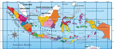 Gambar Peta Indonesia Secara Geografis - Koleksi Gambar HD