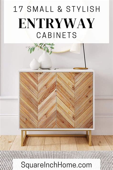 17 Small Entryway Storage Cabinets For Optimum Style & Storage. | Entryway storage cabinet, Shoe ...