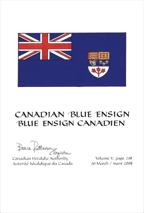 Canadian Blue Ensign [Military Institution]