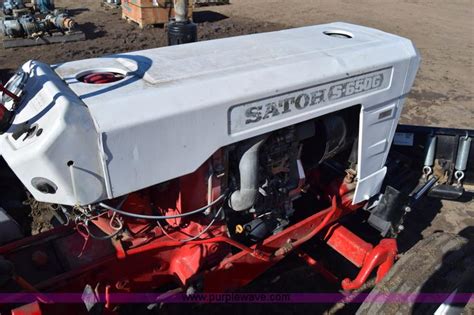 Satoh S650G tractor in Kinsley, KS | Item BK9859 sold | Purple Wave