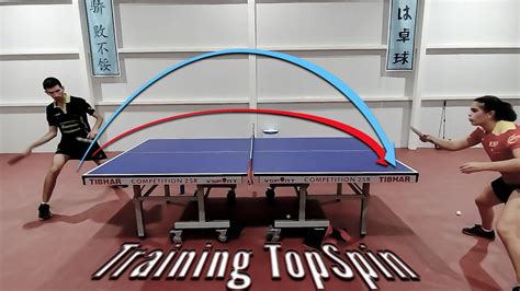 TABLE TENNIS TOPSPIN TRAINING - 🏓- DRILL FOR TOPSPIN WITH VARIATION - YouTube