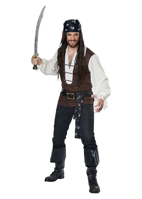 High Seas Pirate Men Costume - Pirate Costumes