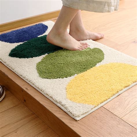 MDCT Warm Fluffy Floor Door Mats Colors Design Area Rugs Floormats Kitchen Bath Living Room ...