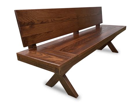 Fulton Bench With Back - Great Lakes Farmhouse