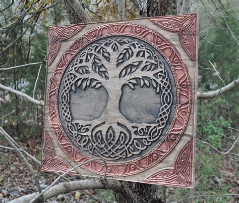 Celtic Tree of Life | Tree of life artwork, Celtic tree of life, Wood art