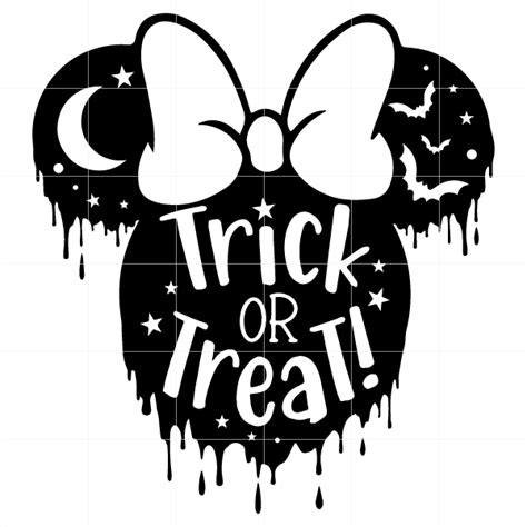 Trick Or Treat Minnie SVG Digital Download | Disney halloween diy, Cricut halloween, Disney ...