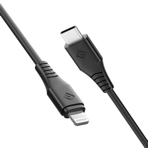 NOVOO USB C to Lightning Cable | MFi Certified Lightning to USB Type-C Cord - Black 4FT ...