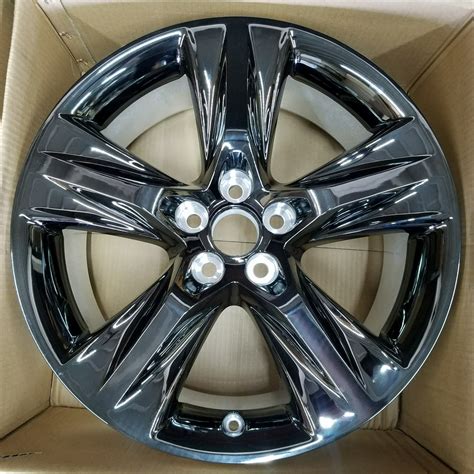 Brand New Single 19" 19X7.5 Wheel With Black Chrome Clad Cover for 2014-2019 Toyota Highlander ...