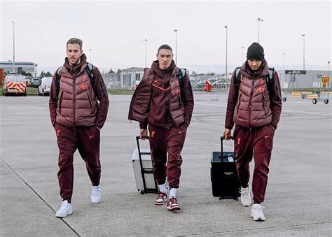 Photos: Liverpool depart for European trip to Ajax - Liverpool FC