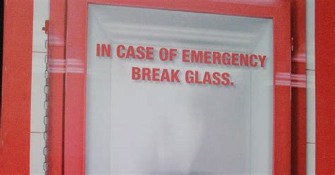 MULTIPLY: IN CASE OF EMERGENCY BREAK GLASS