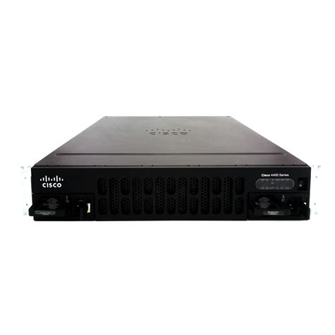 Cisco ISR4451-X/K9 4451 Integrated Service Router with 4 Onboard GE | Dedicated Networks