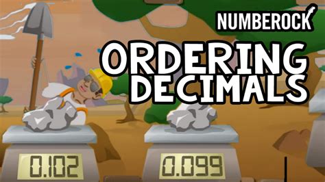 NUMBEROCK | Math Songs & Videos | Ordering decimals, Decimals, Math songs