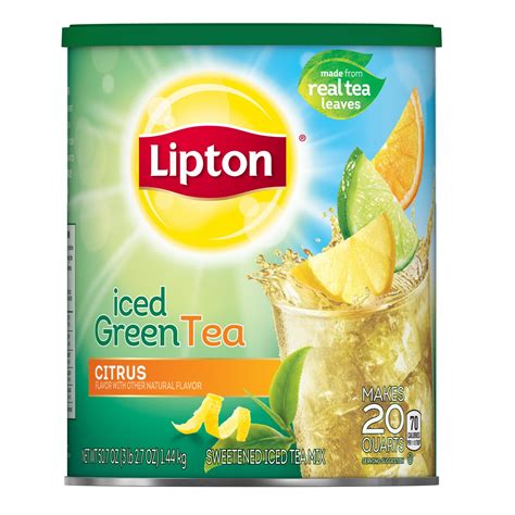 Citrus Green Iced Tea Mix | Lipton