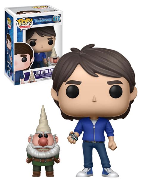 Funko POP! Television Trollhunters #472 Jim With Amulet- New, Mint Condition