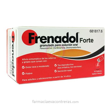 Frenadol Forte Granulado, 10 Sobres - ¡Mejor Precio! | Comprar