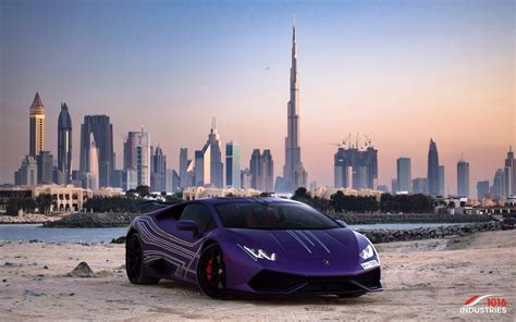 Photoshoot: Matte Purple Lamborghini Huracán From Dubai - My Car Portal