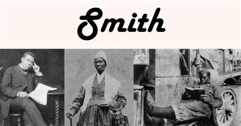 Smith As An African American Last Name – Explore Black Heritage