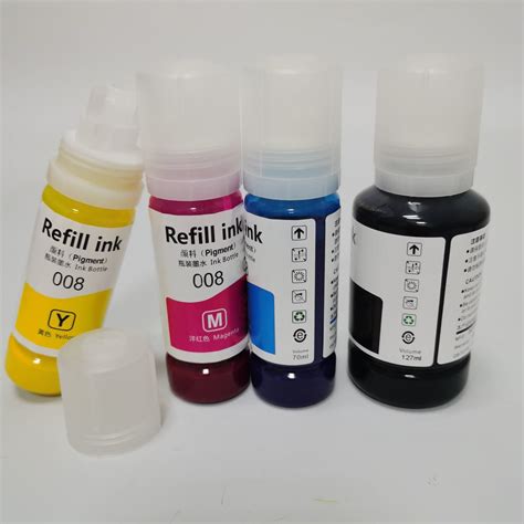 Wholesale Super High Quality 008 Pigment Ink Refill Ink for Epson Ecotank L15150 L15160 - China ...