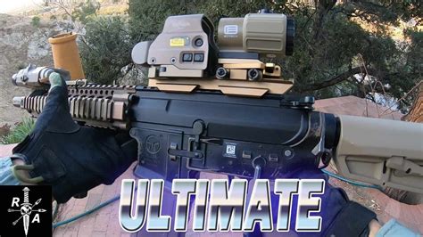 ULTIMATE Airsoft Optics Setup! Real Eotech EXPS3 + (Replica) Eotech G43 ...