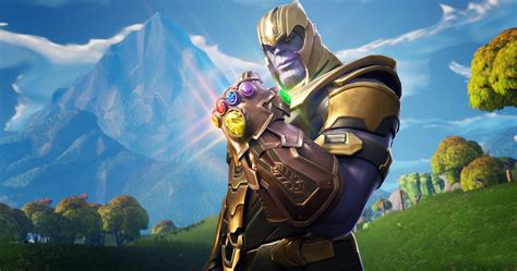 Thanos In Fortnite Battle Royale, Hd Games, 4k Wallpapers, - Fortnite Thanos (#606479) - HD ...