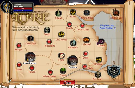 AdventureQuest Worlds/Locations — StrategyWiki | Strategy guide and ...