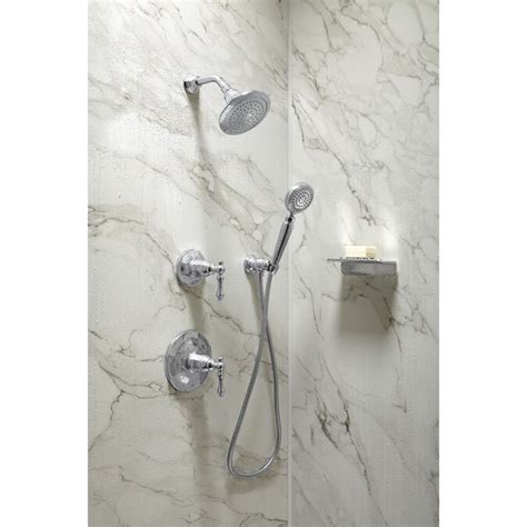 KOHLER Choreograph Crosscut Dune One-piece Shower Wall Surround (Common ...